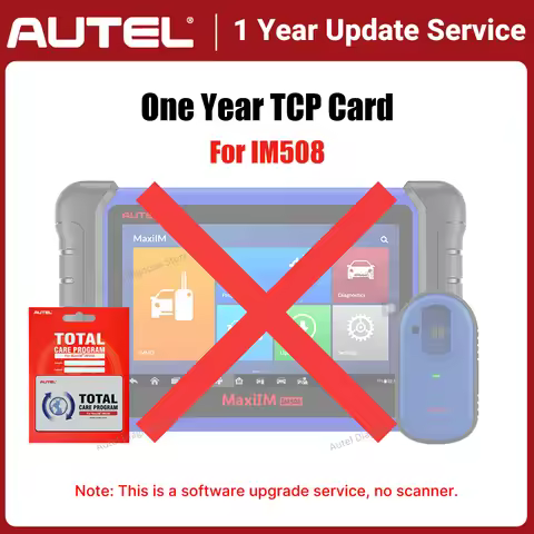 Autel 1 Year Update Service for Autel IM508 IM508S IM608, 1 Year TCP Card For Autel Key Programmer, 