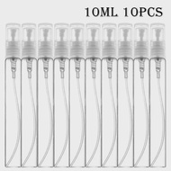 5/10Pcs 3ml 5ml 10ml Clear Mini Perfume Glass Bottle Empty Cosmetics Small Refillable Sample Perfume