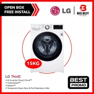 LG 15kg Washing Machine with AI Direct Drive™ and TurboWash™ F2515STGW / LG-F2515STGW