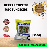 Hextar Topcide M70 Fungicide/ Serbuk Bancuh/ Wettable Powder/ Thiophanate Methyl 70%/ Kulat Bintik d