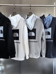 現貨 The North Face 拼色Box Logo男裝連帽衛衣（4色選）