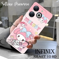 Bumper tpu Infinix Smart 10 HD / 8 / 8 HD / 8 PRO / 8 PLUS / Hot 40i Cute cartoon wallpaper Motif