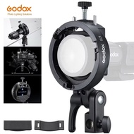 Godox S3 Bowens Mount Universal Speedlite Flash Bracket For V1 V860III TT350 AD100 AD200 AD300 Pro