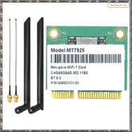 [L W H Y] MT7925 WiFi 7 Network Card 5400Mbps Bluetooth 5.3 Tri Band 2.4G 5G 6G WiFi Adapter  PCIE W