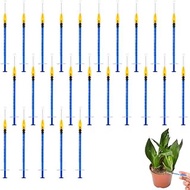 Plastic Syringes, Plastic Syringes with Caps, 1 ml/cc Plastic Tube, Cannula Syringe Set with Needles