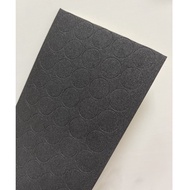 Fion Diameter 16mm-Black/White-Cd Fixed Round Sticker-Foam Sticker-Black EVA/White EVA-Foam Sticker/