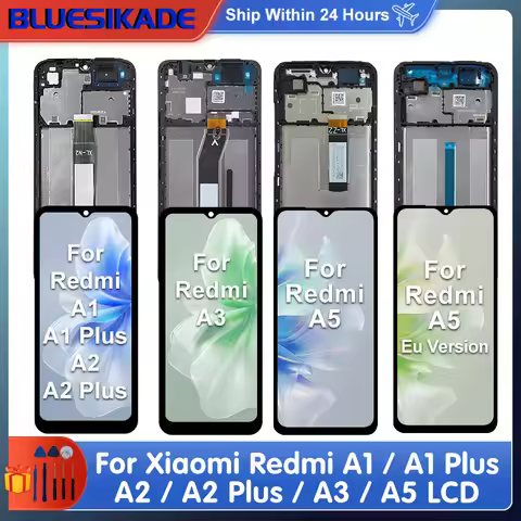OEM For Xiaomi Redmi A1 A2 A1+ A2+ LCD A3 Display 23028RN4DG Touch Screen For Redmi A5 A5 Eu Version