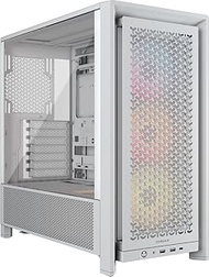 CORSAIR Frame 4000D RS ARGB Modular Mid-Tower ATX PC Case - High Airflow, 3X Pre-Installed RS ARGB F