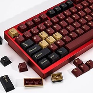 174 Keys Clone Red Samurai Key Caps PBT Double Shot Custom Keycap Set,Keycaps 60 Percent,Cherry Prof