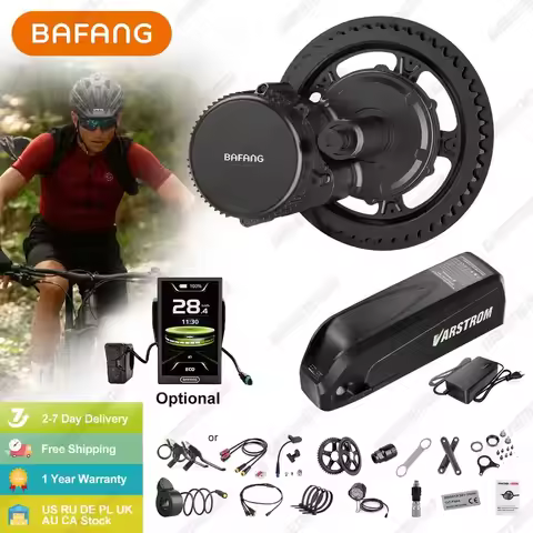 Bafang 750W Motor BBS02B BBS02 Ebike Conversion Kit Electric Bicycle Mid Drive Engine 48V 52V 20Ah H