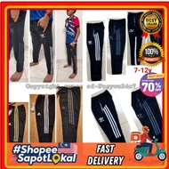 Track suit Kanak-kanak seluar track sukan suit budak sekolah lelaki