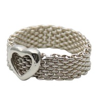 Tiffany Somerset 戒指，925 純銀，約 4.8 克 [二手]