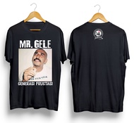 Kaos IWAN FALS MR GELE Premium Tshirt Iwan Fals Bahan Cotton combad 24s Warna hitam