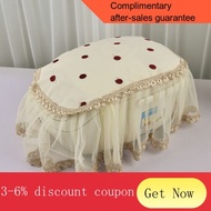 YQ43 Free Shipping Rice Cooker Cover Towel Rice Cooker Rice Cookers Dust Cover European Lace High-End Elegant Multifunct
