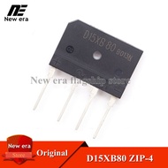5Pcs D15XB80 ZIP-4 D15SB80 D15XB 80 ZIP4 15A/800V Special for induction cooker New