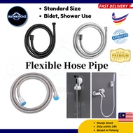 BATHKITCHZ High Pressure Flexible Hose Pipe Hot & Cold Shower Heater Hose Bidet Sprayer Pipe
