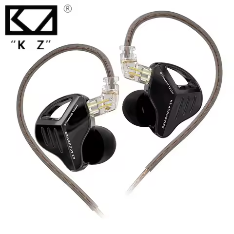 KZ ZVX Pro Earphones Dynamic HIFI Bass Earbuds IEM in Ear Monitor Headphones Sport Wire Headset PK C