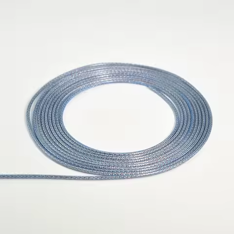 18awg 7n single crystal copper+silver plated gold plated coaxial headphone upgrade cable DIY headpho