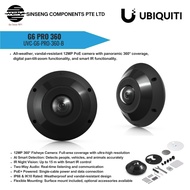 Ubiquiti UniFi Black UVC-G6-Pro-360-B G6 Pro 360 Black 12MP AI Fisheye PoE+ IR Night Vision & Two-Wa