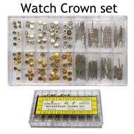 Waterproof Watch Crown Set Winding Stem Parts Manual Mechanical Watch Crowns Axis Winder