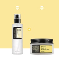 COSRX Advance Snail 92 All in one Cream 100ml +Snail 96 Mucin Power Essence 100ml ให้ความชุ่มชื้น ซึ