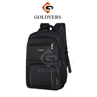 Goldvers - GARRICK Denim School Backpack Men's Denim Multifunction Casual Backpack Premium Brand