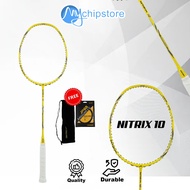 BADMINTON RACKET HUNDRED NITRILEOriginal 10 4U 5U FREE BAG + STRINGS
