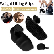 4PCS Unisex Original Weight Lifting Grips Gym Grips Pads For Palm Protection Fingerless Portable Gym