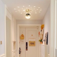 Trendy Starry Sky Corridor Light Nordic Entrance Hallway Ceiling Light Modern Simple Foyer Balcony L