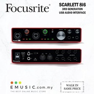 Focusrite Scarlett 8i6 3rd Gen USB Audio Interface