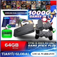 M8 Game Stick 4K Video Game Console 20000 Games 64Gb Retro Games Handle Wireless Controller