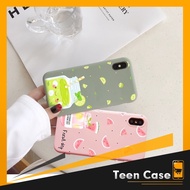 Lemon & Melon fruit iPhone case for iPhone 6 6s 6P 6sP 7P 8P X XS