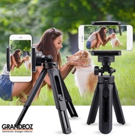 Acehe Tripod Support Mini Phone Extendable + U Holder Mini Smartphone Holder Clamp Hp Zoom Meeting S