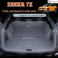 ZEEKR 7X Fully enclosed trunk mat, tailstock cushion, car interior decoration special accessory