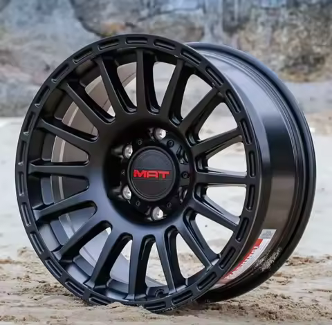 factory direct price in stock 16 17 18 19 20 inch MAT off road rims muti-spoke alloy wheel rims 4x4 