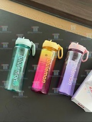 lululemon露露漸變色透明塑料水壺杯戶外運動水瓶710m0 保溫杯 水杯 水壺 戶外 保溫瓶