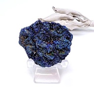 連繫。礦標 原礦 擺件 療癒 l 藍銅礦孔雀石共生礦 礦標 l