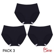 Bme กางเกงในอนามัยรุ่น ME7072 (แพ็ก 3 ตัว) สีดำ สีนู้ด