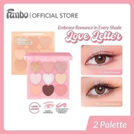 [EYESHADOW JENNIFER COPPEN] Fanbo Love Letter Eyeshadow Palette - Pigmented Up to 12 Hours Glitter S