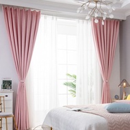 {DFCHBDFRT} Luxury Blackout Curtain for Livingroom Bedroom Window Panel Shading Curtains Hook/Eyelet