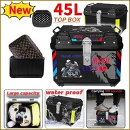 45L Motorcycle Top Box Motorcycle Trunk Luggage storage box Large capacity Tail box Oversize