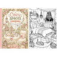 [PDF] 18Pg Cozy spaces colouring book : Cute & Comfy Colouring Book | Adult Colouring Book