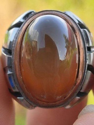 Natural Bacan Obi Nucleus - Mumbul ( Batu Akik Natural asli Pulau Obi )