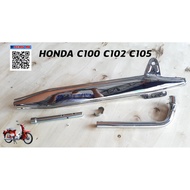 ท่อ C100 C102 C105 HONDA ท่อดาบ ท่อกระบี่ แบบหนา