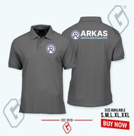 polo shirt arkas / baju kerah aplikasi rencana kegiatan dan anggaran sekolah
