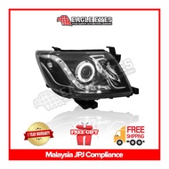 TOYOTA HILUX VIGO 2011-2014 PROJECTOR LED ANGLE EYES HEADLAMP