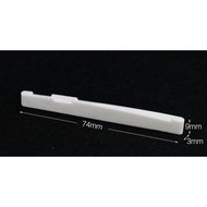 74mm long bone guitar saddle suitable for f310 apx cpx f400