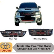 Toyota Hilux Vigo /Hilux Vigo Champ GR Sport Led Grill / Front Grill