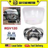 SUZUKI RGV 120 RGV120 HEADLAMP HEAD LAMP LAMPU DEPAN LENS COVER + BASE