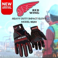 Red Wing Impact Glove Heavy Duty Model 95251 Master Elite 3M ORIGINAL  Pecos redwing helmet Earmuff Dosh Sirim 95249